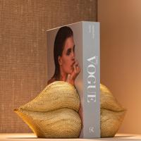 Richmond Boekenstandaard 'Kiss' kleur Goud - thumbnail