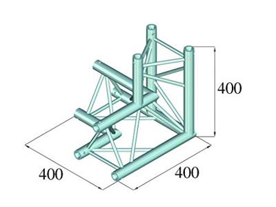 Alutruss DQ3-PAL33 Hoek