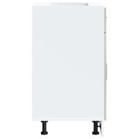 Keuken onderkast "Porto" bewerkt hout grijs sonoma eiken - thumbnail