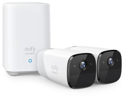 eufy EufyCam 2 Pro 2+1kit T88513D1 IP-Draadloze bewakingsset Met 2 cameras
