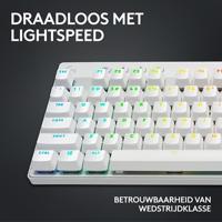 Logitech G Pro X TKL toetsenbord Draadloos Wit - GL Tactile - thumbnail