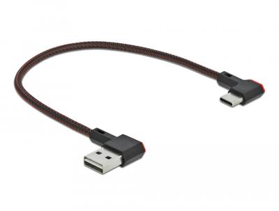 DeLOCK 85279 USB-kabel 0,2 m USB 2.0 USB A USB C Zwart