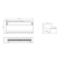 Renkforce 12 poorten Netwerkpatchbox CAT 6 1 HE Ingericht - thumbnail