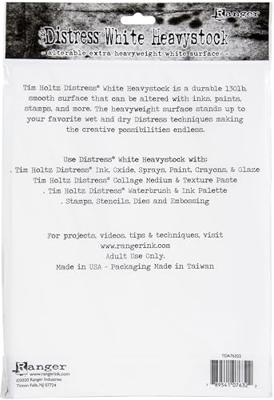 Ranger Ink Ranger • tim holtz distress mixed media heavystock 20,32x25,40cm white