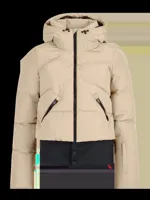 Protest Preppy with Zip-Shift Wintersportjas Dames Bamboo Beige XL/42 - thumbnail