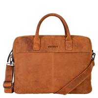 DSTRCT Wall Street Workingbag 15,6 inch-Cognac - thumbnail