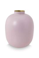Pip Studio Metalen Vaas Mat Lila 32cm - thumbnail
