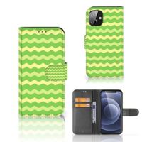 Apple iPhone 12 Mini | Telefoon Hoesje | Waves Green - thumbnail