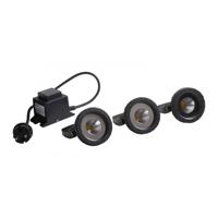 Aquaforte LED Fonteinverlichting - 3x6W Waterdichte Spotlights, Eenvoudige Installatie - thumbnail