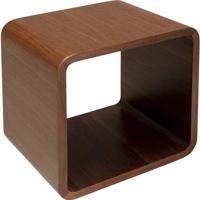 Kare Lounge Cube MDF Walnut - thumbnail