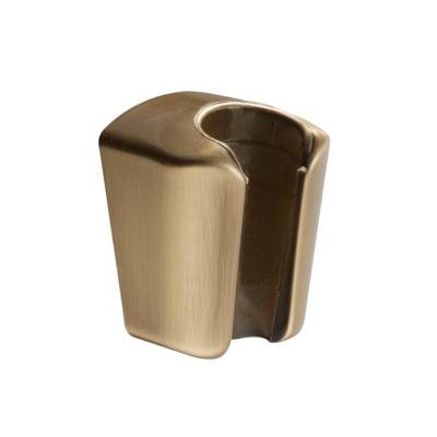 Salenzi Opsteek Handdouchehouder Giro Geborsteld Messing Goud - Handdouchehouder Goud