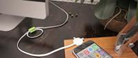 Allocacoc Kabel, Kunststof, Wit - thumbnail