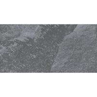 Cerpa Cerámica Ardesia Vloer- en wandtegel | 30x60 cm | Gerectificeerd | Natuursteenlook | Mat Antraciet - thumbnail