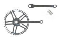 Bhogal Vinty Vinty crankstel 44t 1/8“, crank 170mm met spie, staal cp - thumbnail
