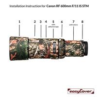 easyCover Lens Oak for RF600mm f/11 IS STM Forest Camouflage - thumbnail