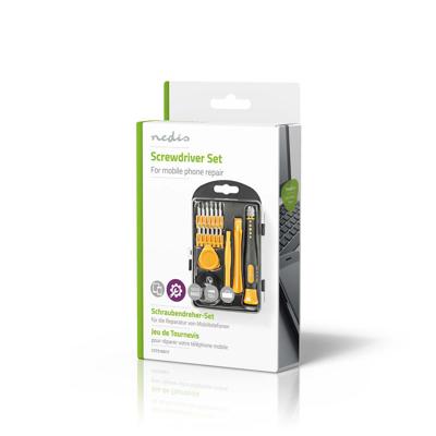 Nedis csts10017 toolkit 17-in-1 voor reparatie van pc, smartphone en tablet