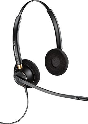 POLY EncorePro HW520 Headset Bedraad Hoofdband Kantoor/callcenter Zwart