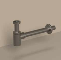 Design Sifon IVY Laag Model Geborsteld Nickel PVD - thumbnail