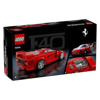 LEGO Speed Champions 76934 Ferrari F40 Supercar - Speelgoedvoertuig voor jongens en meisjes