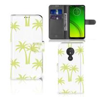 Motorola Moto G7 Power Hoesje Palmtrees - thumbnail