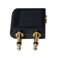 LogiLink CA1089 audio-adapter voor de vliegtuigstoel-audioaansluiting - thumbnail