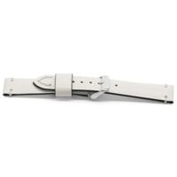 Horlogeband Universeel F512 Leder Wit 18mm - thumbnail