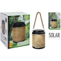 Rotan LED-Solarlamp 12x16 cm - thumbnail