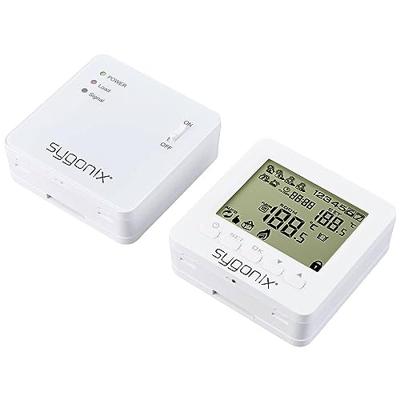 Sygonix SY-5470190 Draadloze kamerthermostaat Montagewijze: Opbouw (op muur) Weekprogramma 1 stuk(s)