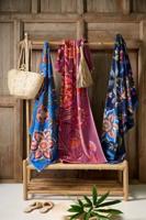 Pip Studio Pip Studio Viva la Vida Beachtowel - Lila 100x180 cm - thumbnail