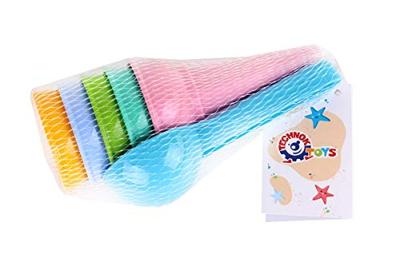 Sun Fun zand speelset ijsjes, 6dlg