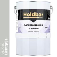 Holdbar Laminaatcoating Lichtgrijs (RAL 7035) 2,5 Kg - thumbnail