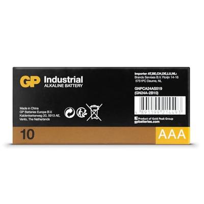 GP Industrial AAA batterij (potlood) 1.5 V 10 stuk(s)