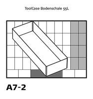 raaco Inzetstuk voor assortimentskoffer (l x b x h) 220 x 160 x 47 mm Aantal vakken: 2 Inhoud 1 stuk(s) - thumbnail