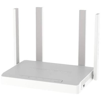 Keenetic Hopper DSL (KN-3610) draadloze router Gigabit Ethernet Dual-band (2.4 GHz / 5 GHz) Grijs, Wit