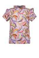 B.Nosy Meisjes blouse - Banana AOP - thumbnail