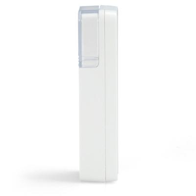 Draadloze deurbel met knipperlicht Wit
