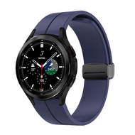 D-buckle sportbandje - Donkerblauw - Samsung Galaxy Watch 4 Classic - 42mm & 46mm - thumbnail