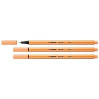STABILO point 88, premium fineliner 0.4 mm, pastel oranje, per stuk - thumbnail