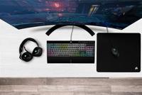 Corsair K55 RGB PRO XT toetsenbord Gamen USB QWERTY Engels Zwart - thumbnail
