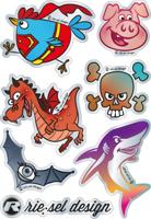 rie:sel design Re:flex Kids - Reflective stickers - thumbnail
