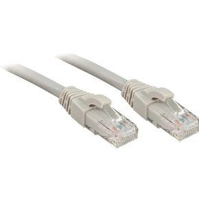 LINDY 48005 RJ45 Netwerkkabel, patchkabel CAT 6 U/UTP 5.00 m Grijs Snagless 1 stuk(s)