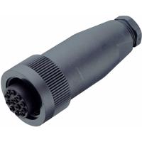 binder 99-0738-00-24 Ronde connector Koppeling, recht Totaal aantal polen: 24 + PE Serie (ronde connectoren): 694 1 stuk(s) - thumbnail