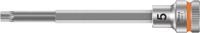 Wera 8740 B Zyklop bit-dop met 3/8"-aandrijving, met extra slanke profielzone, 5 x 107 mm - 05003051001 - thumbnail