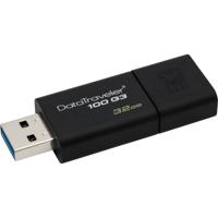 Kingston Technology DataTraveler 100 G3 USB flash drive 32 GB USB Type-A 3.2 Gen 1 (3.1 Gen 1) Zwart - thumbnail