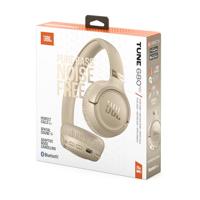 JBL Tune 680NC Beige Draadloze On-Ear Koptelefoon met Adaptive Noise Cancelling - thumbnail
