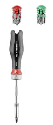 Facom Protwist Bitschroevendraaier met ratel | Incl. 15 bits ATCL.1PB