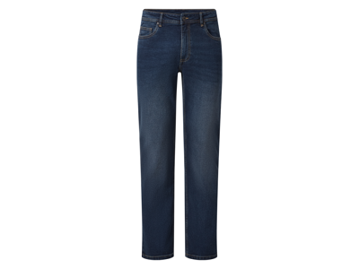 esmara Men Heren jeans - Straight fit (Donkerblauw, 54 (38/32)) esmara Men Heren jeans - Straight fit (Donkerblauw, 54 (38/32))