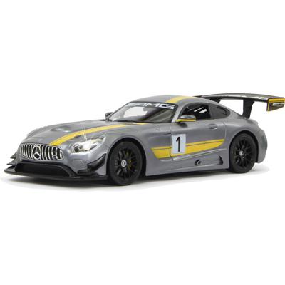 Rastar RC Mercedes AMG GT3 oplaadbaar 40 MHz 1:14 grijs Rastar RC Mercedes AMG GT3 oplaadbaar 40 MHz 1:14 grijs