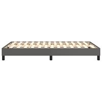 Bedframe kunstleer grijs 120x200 cm - thumbnail