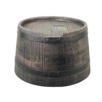Nature standaard voor regenton met hout-look 45x28,5 cm bruin - thumbnail